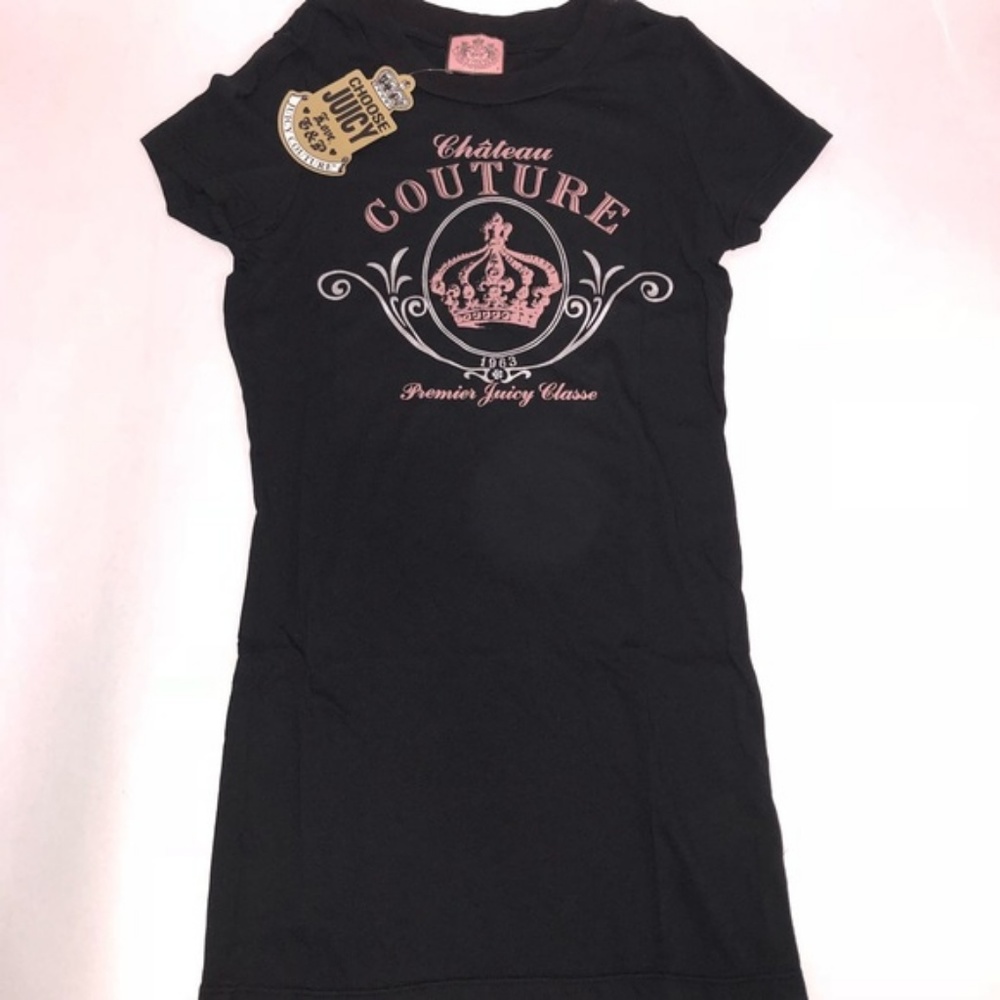 Juicy Couture Pink Crown Tee (Size: P(XS)-S)
